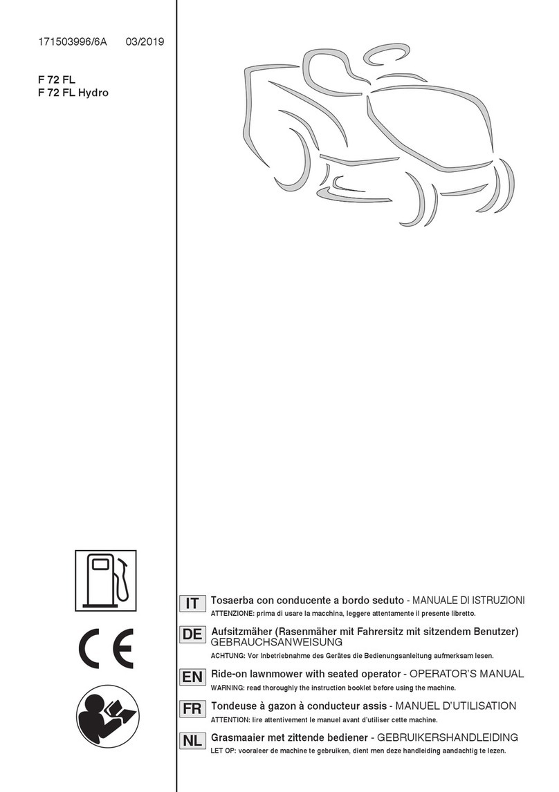 Alpina F 72 FL User manual