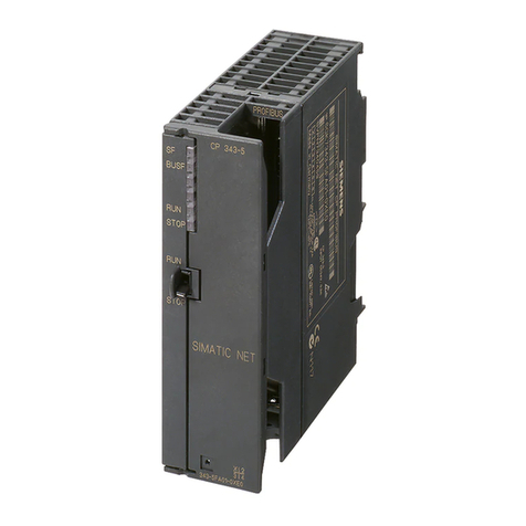 Siemens CP 343-5 User manual