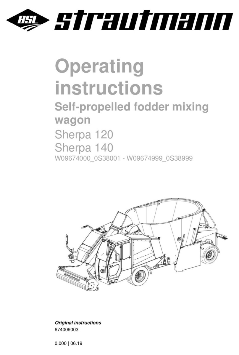 Strautmann Sherpa 120 operating instructions