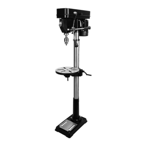 Power Fist 16-Speed Floor Mount Drill Press User manual