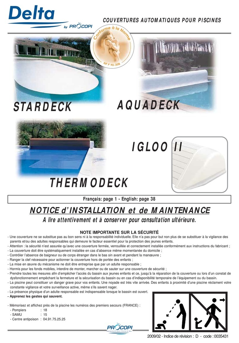 Procopi Delta STARDECK User manual Procopi Delta STARDECK User manual