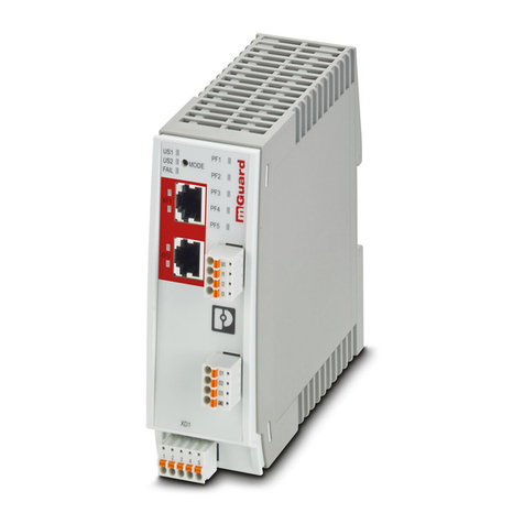 Phoenix Contact FL MGUARD 1102 Installation notes