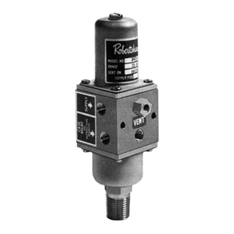 Robertshaw 84370 Series manual