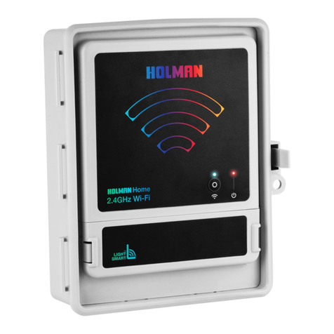 Holman CLXRGB60 User manual
