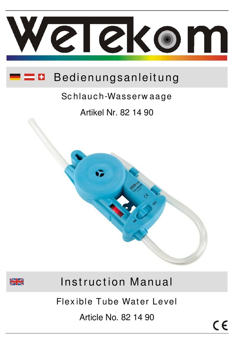 Wetekom 821490 instruction manual