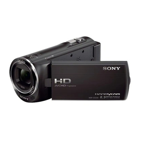 Sony HDR-CX220 User manual
