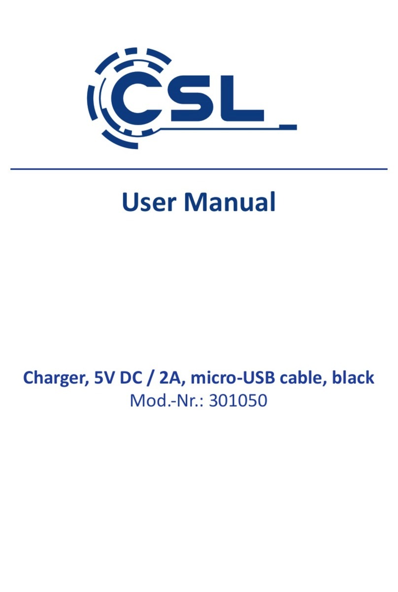 CSL 301050 user manual
