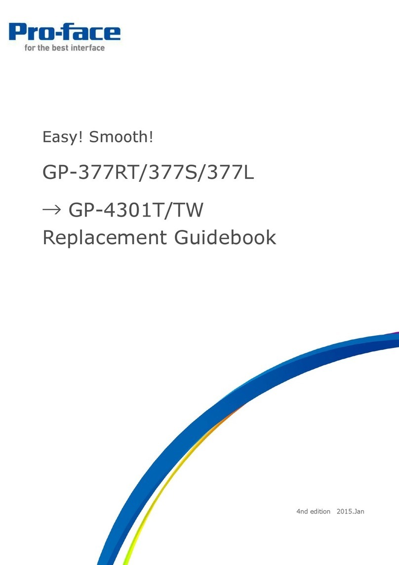 Pro-face GP-377RT User manual