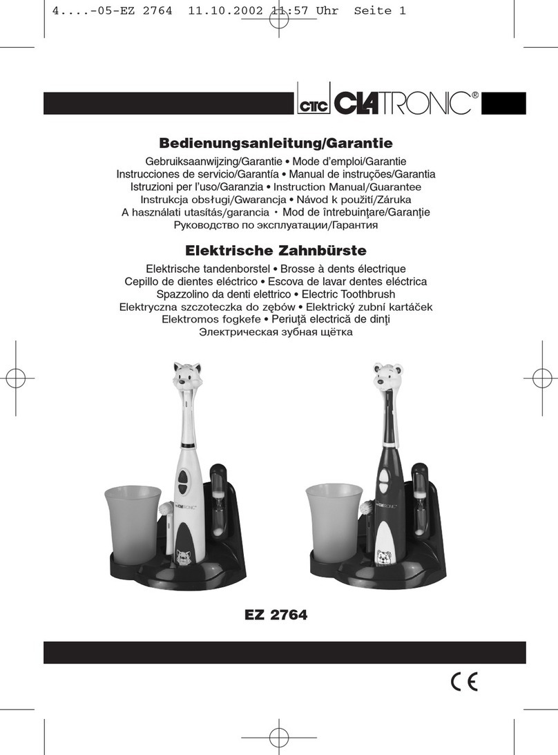 Clatronic EZ 2764 Instruction manual & guarantee