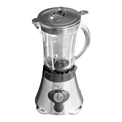 Clatronic Profi Cook UM 290 Instruction manual & guarantee Clatronic Profi Cook UM 290 Instruction manual & guarantee