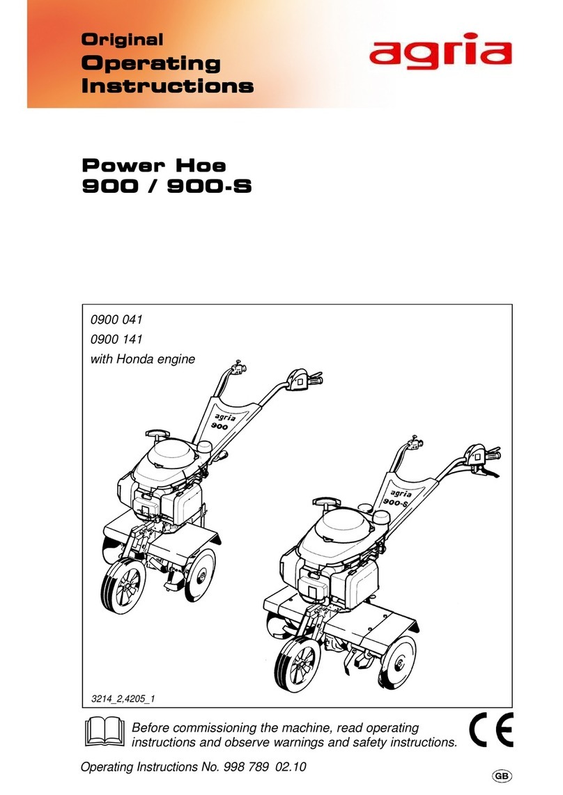 Agria 900 Original operating instructions
