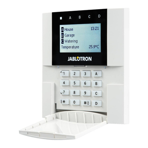 jablotron JA-150E quick guide