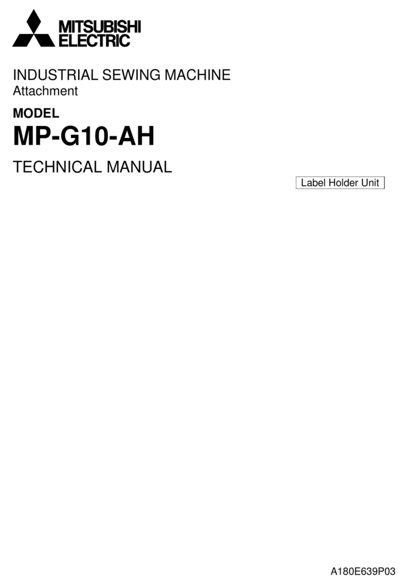 Mitsubishi Electric MP-G10-AH Technical manual