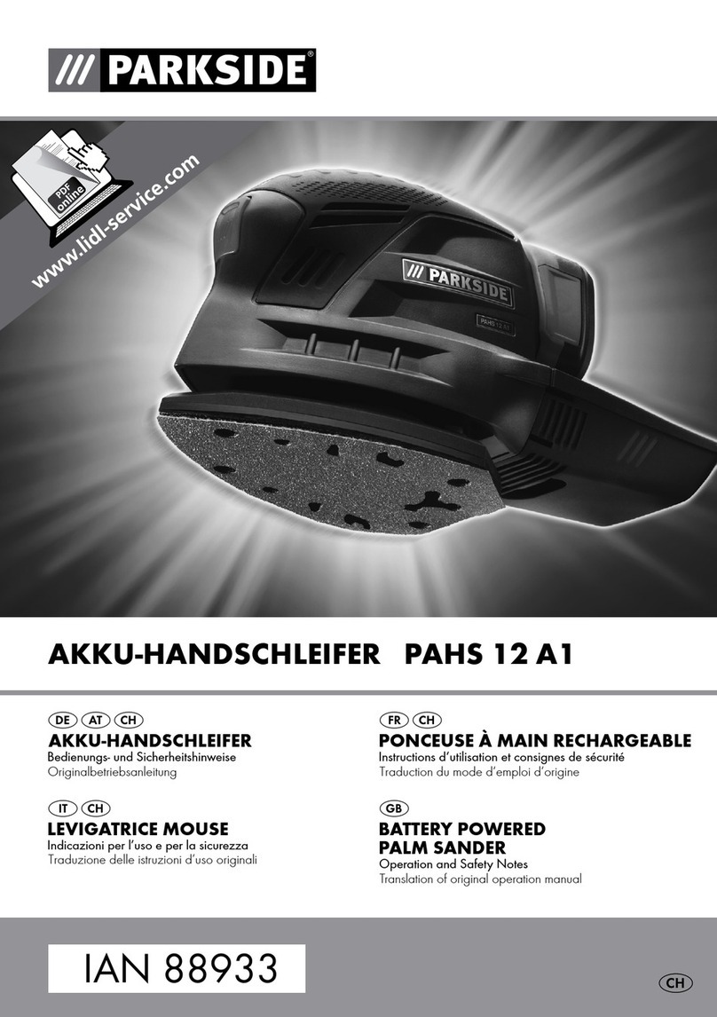 Parkside PAHS 12 A1 User manual