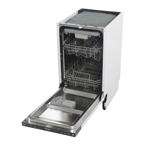 Candy DFI 85 Specification sheet