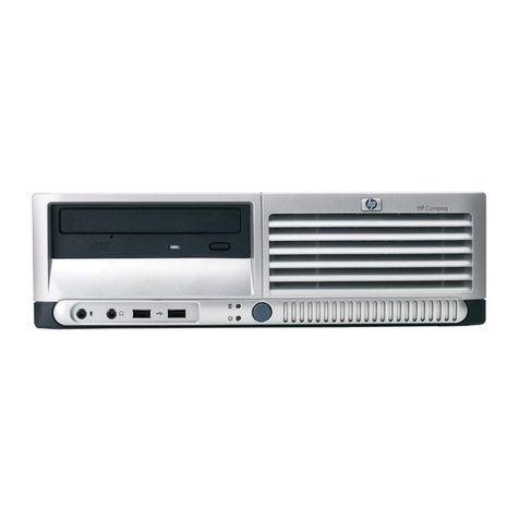 HP dc7700 - Convertible Minitower PC Removal and replacement procedures