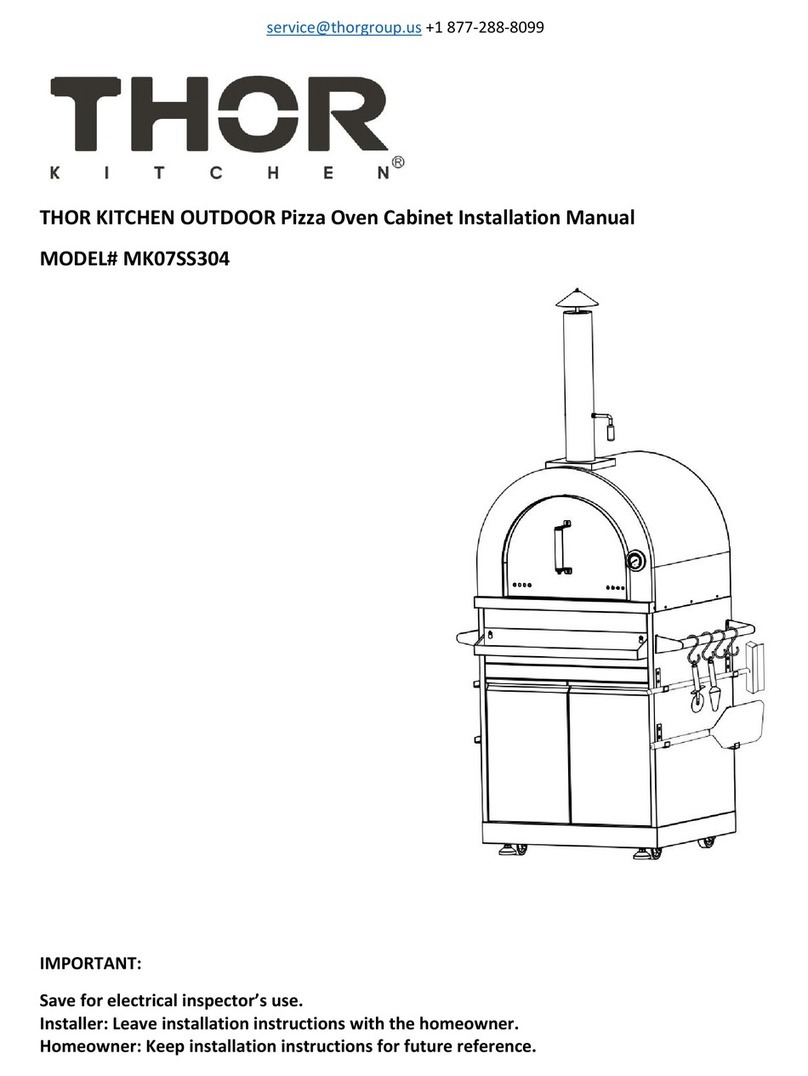 Thor Kitchen MK07SS304 installation manual Thor Kitchen MK07SS304 installation manual