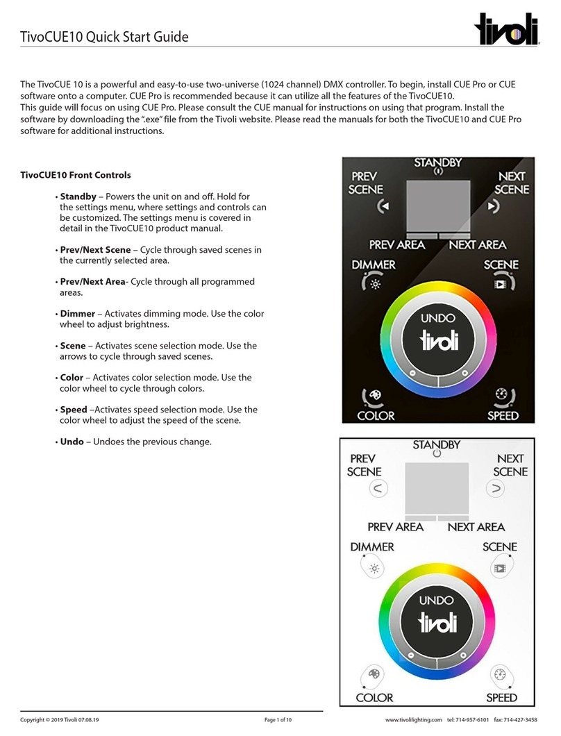 Tivoli Audio TivoCUE10 quick start guide
