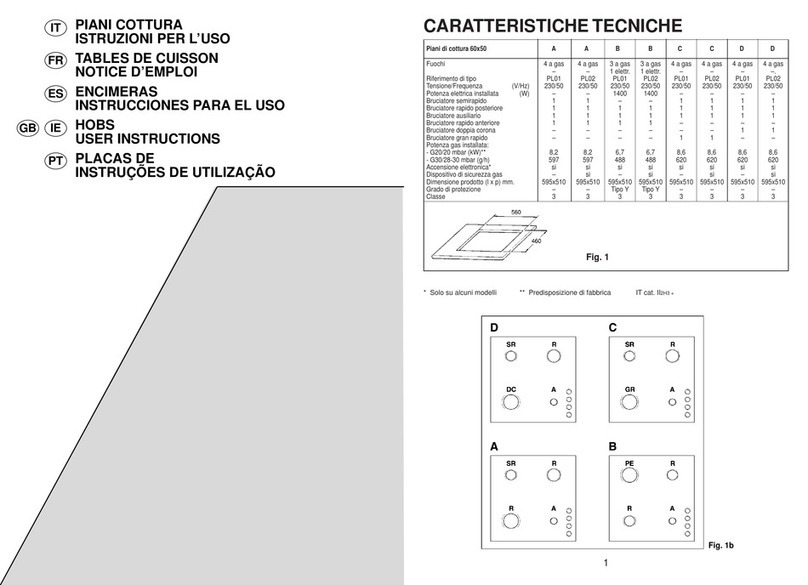 Candy PL2250 Series User manual