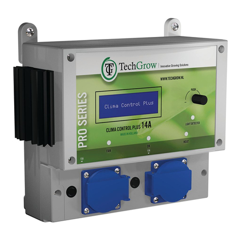TechGrow Clima Control Plus User manual