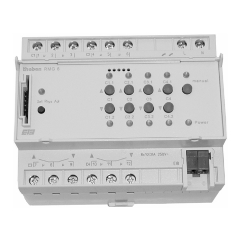 Theben RMG 8 User manual Theben RMG 8 User manual