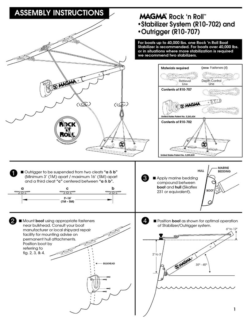 Magma Rock 'n Roll R10-702 Assembly instructions