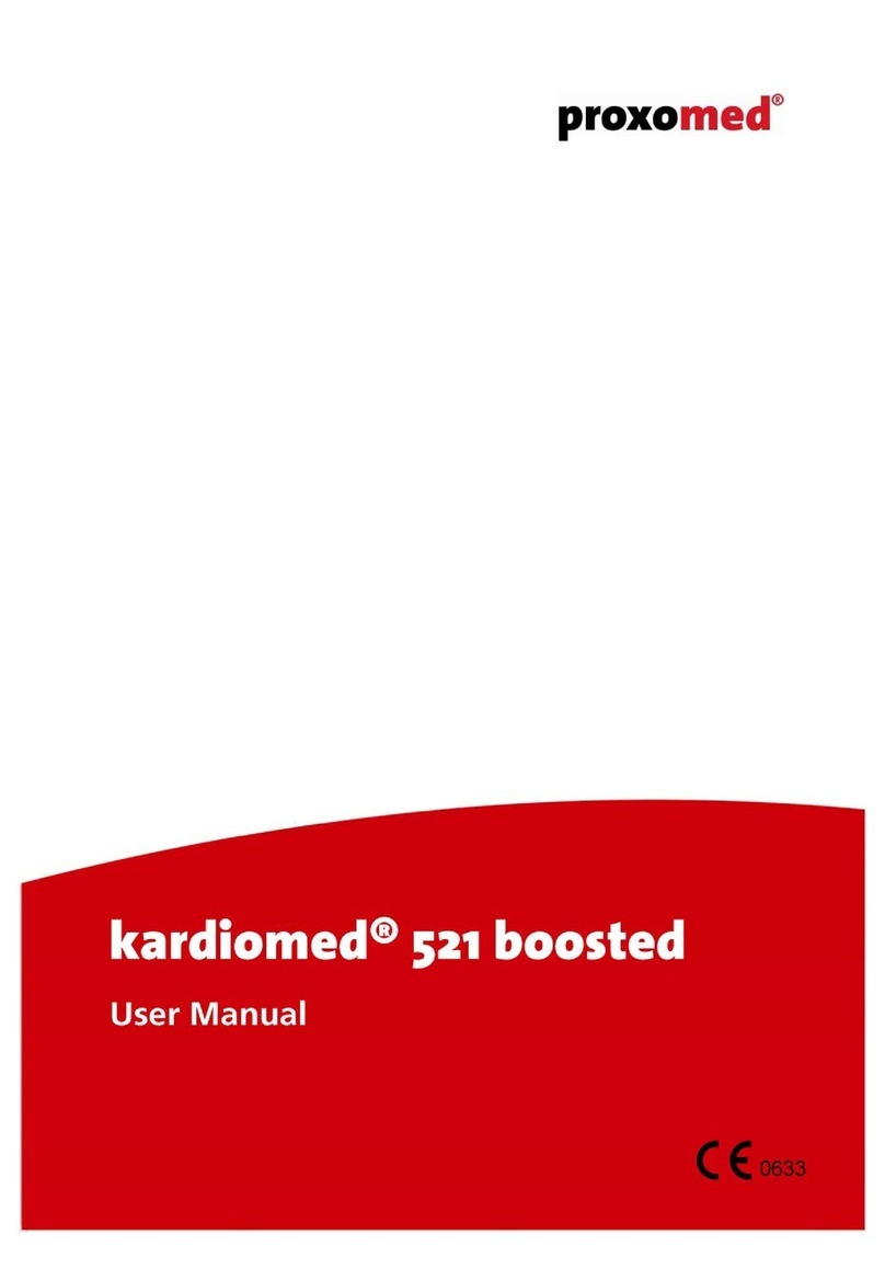Proxomed kardiomed 521 User manual