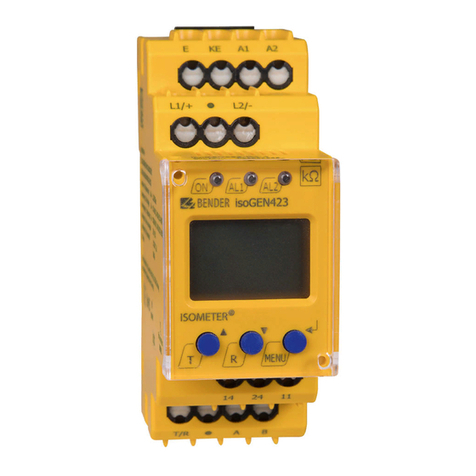 Bender ISOMETER isoGEN423 User manual
