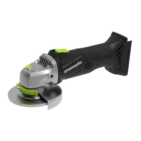 GreenWorks AGG302 Operator's manual
