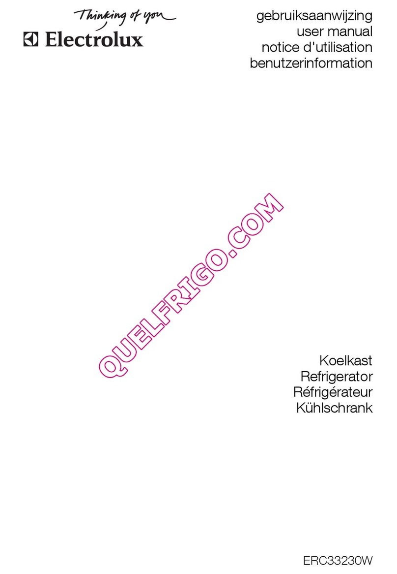 Electrolux ERC33230W user manual
