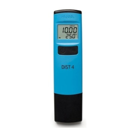 Hanna Instruments DiST 4 User manual
