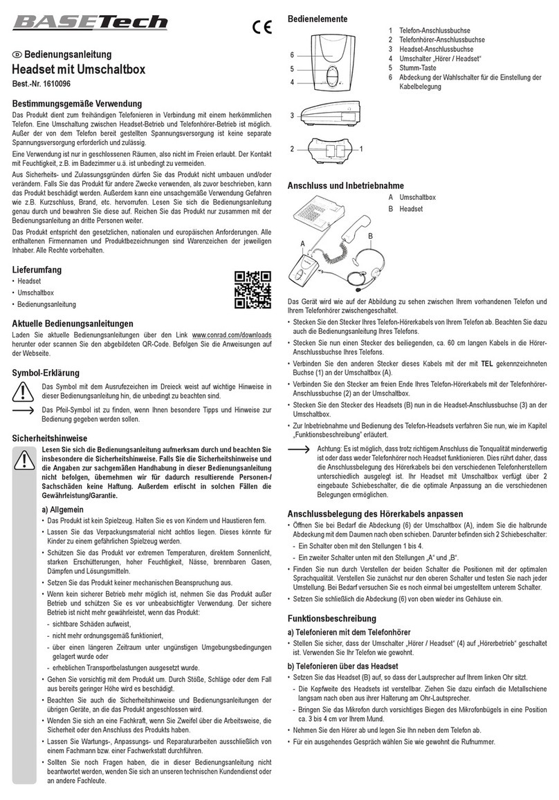 BASETech 1610096 operating instructions