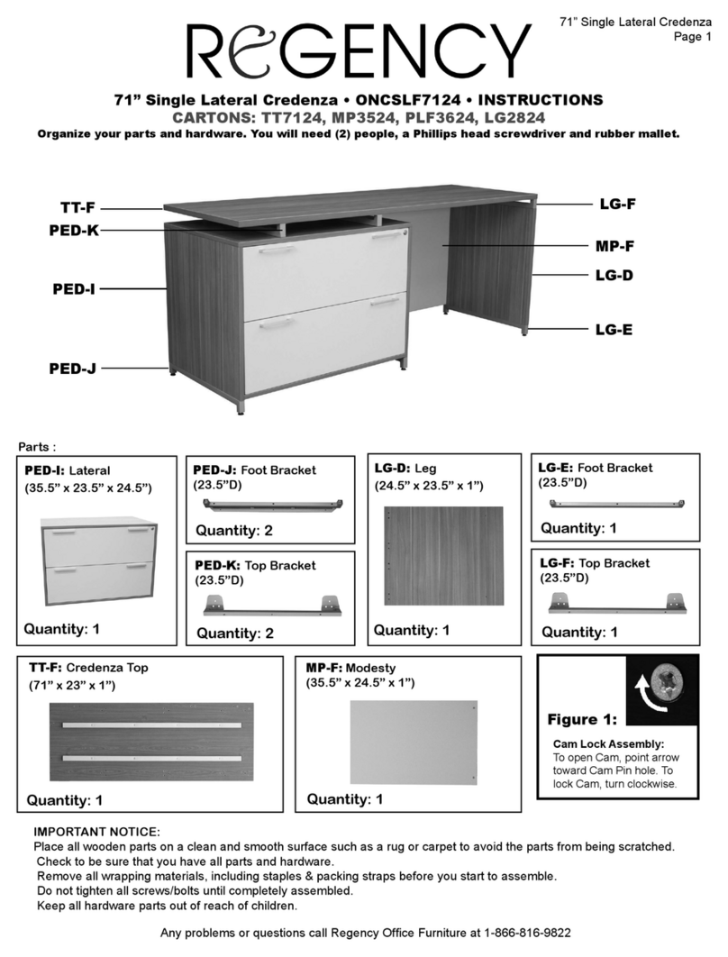 Regency ONCSLF7124 instructions Regency ONCSLF7124 instructions