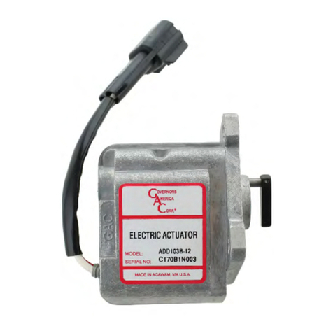 GAC 103 Series User manual