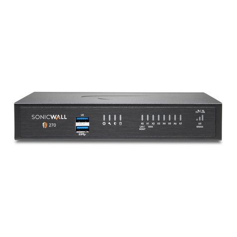 SonicWALL TZ270 quick start guide SonicWALL TZ270 quick start guide