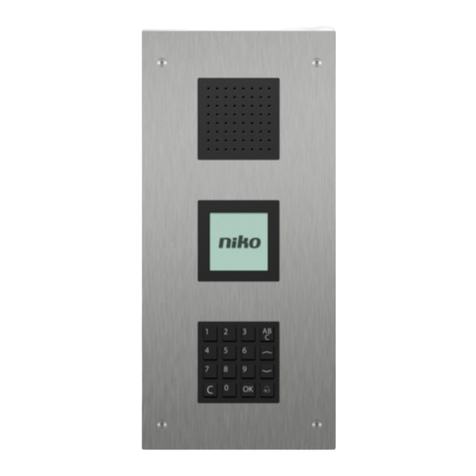 Niko 10-285 manual