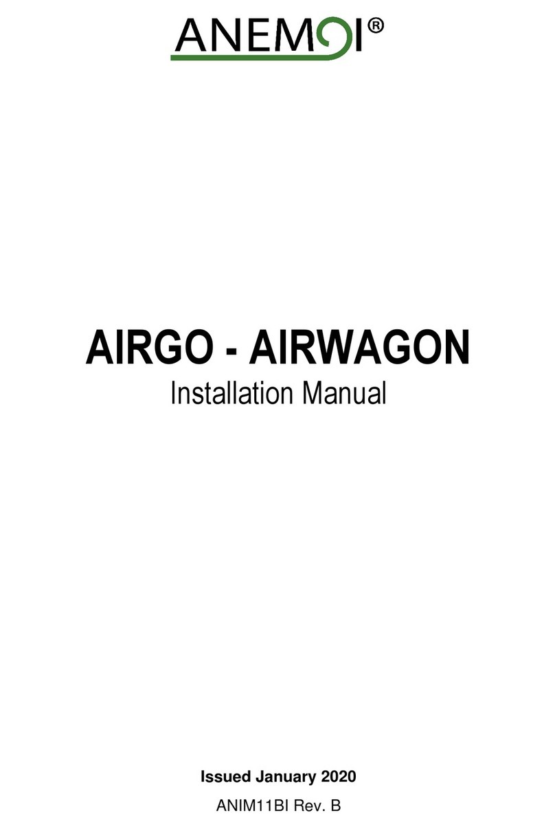 ANEMOI AIRGO installation manual