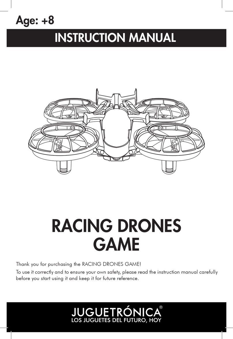 Juguetronica RACING DRONES GAME User manual Juguetronica RACING DRONES GAME User manual