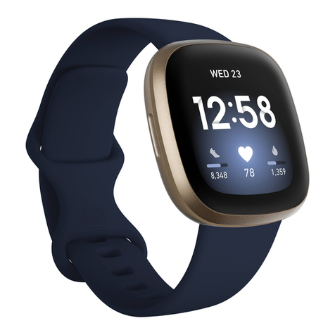 Fitbit Zip versa 3 User manual