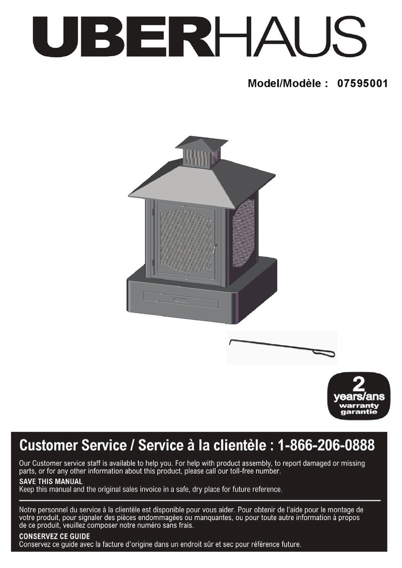 Uberhaus 07595001 manual