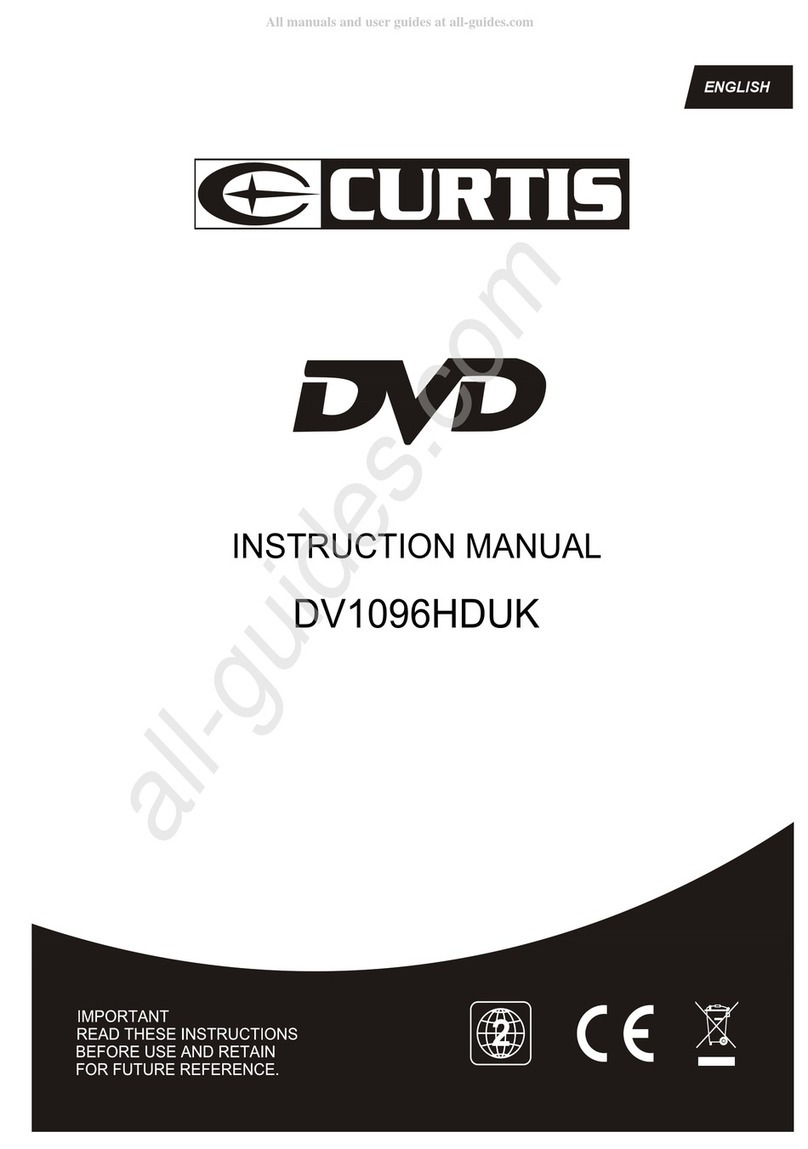 Curtis DV1096HDUK instruction manual