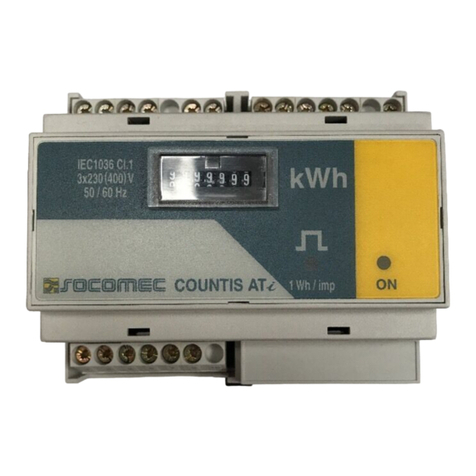 socomec COUNTIS AT User manual