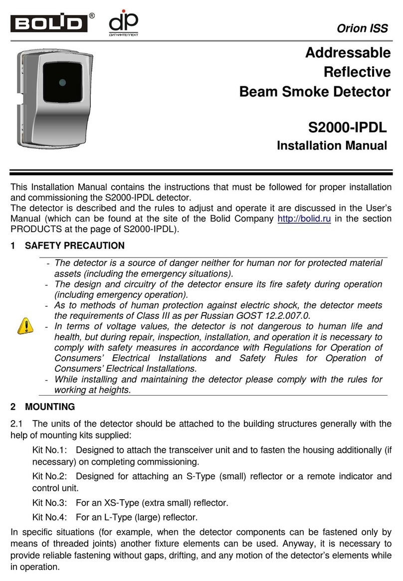 bolid S2000-IPDL installation manual bolid S2000-IPDL installation manual