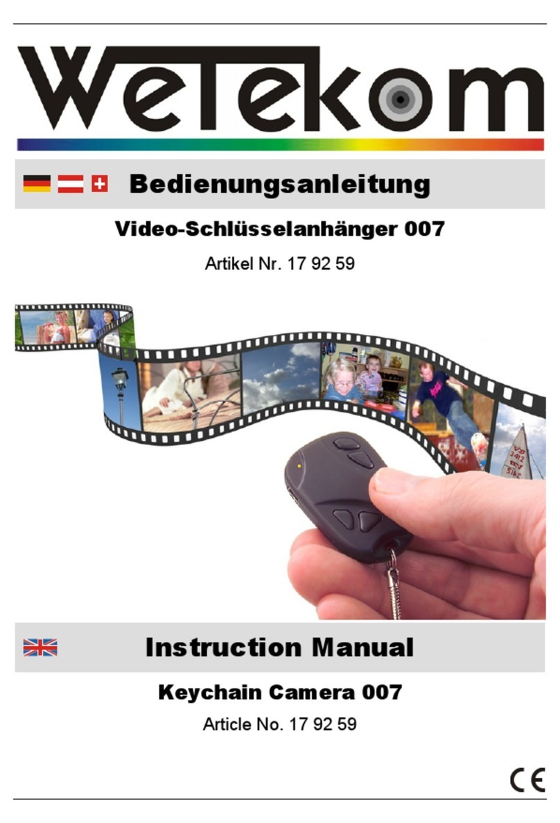 Wetekom Keychain Camera 007 User manual