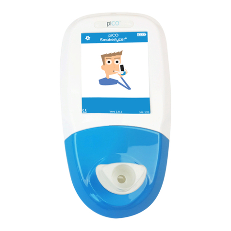 Bedfont Micro Plus Smokerlyzer quick start guide