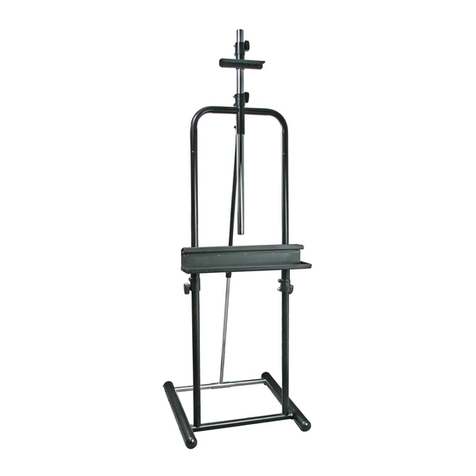 Studio Designs DELUXE EASEL 13188 Assembly instructions