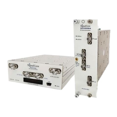 SIGNALCORE SC5309A Hardware manual