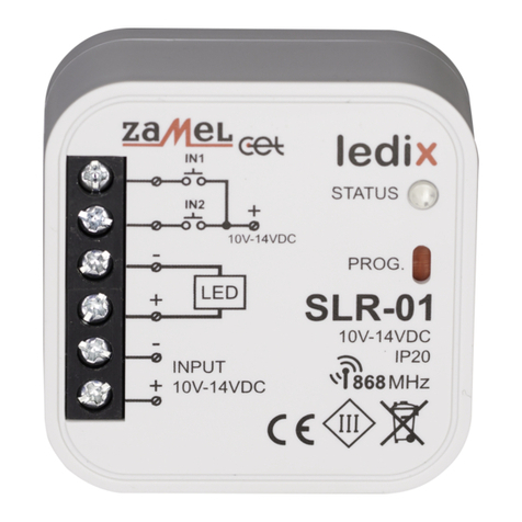 Zamel Cet Ledix SLR-01 manual