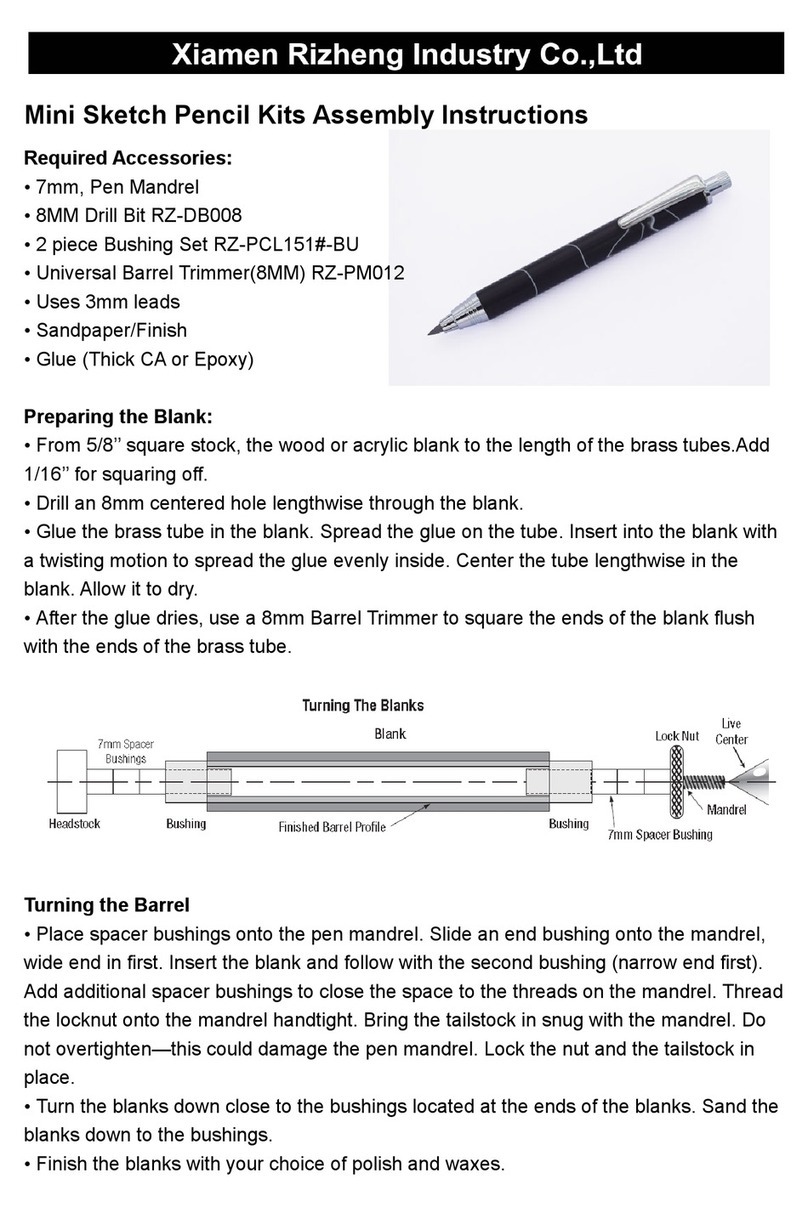 Xiamen PENTODA RZPCL151CHR Assembly instructions