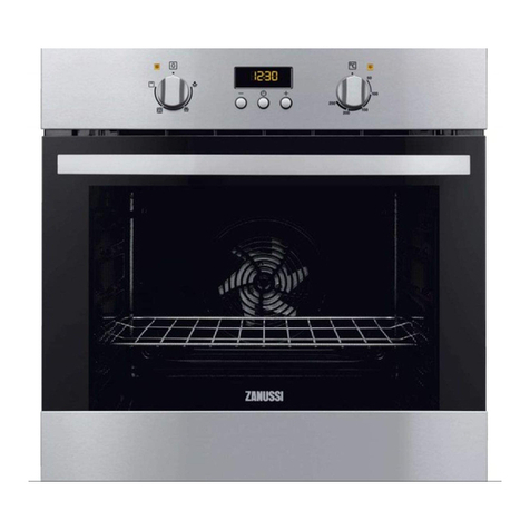 Zanussi ZOB35301 operating instructions
